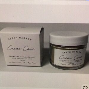 Earth Harbor Naturals Detox Dessert Mask: Cacao Cove Ocean Minerals 60g BNIB